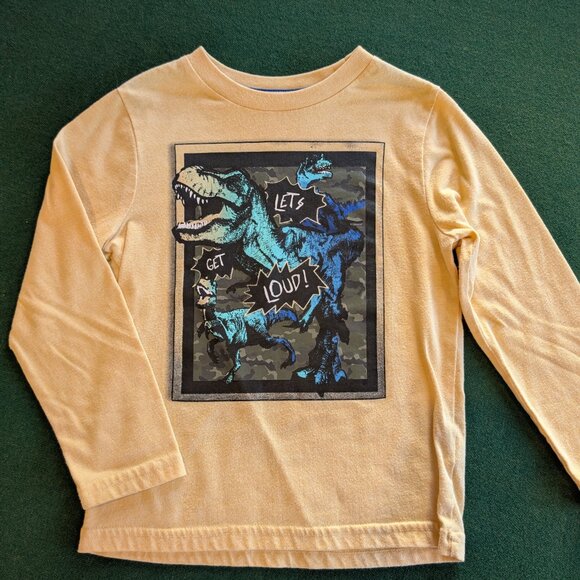 Bundle Boy's Dinosaur Long Sleeve T-shirts 5T 💙 - Picture 2 of 13